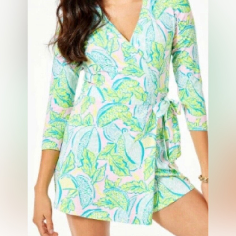 NWOT Lilly Pulitzer Karlie Wrap Romper